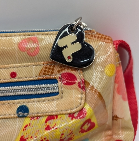 Harajuku Lovers Small Plastic Coated Canvas Mini Handbag - Picture 2 of 13